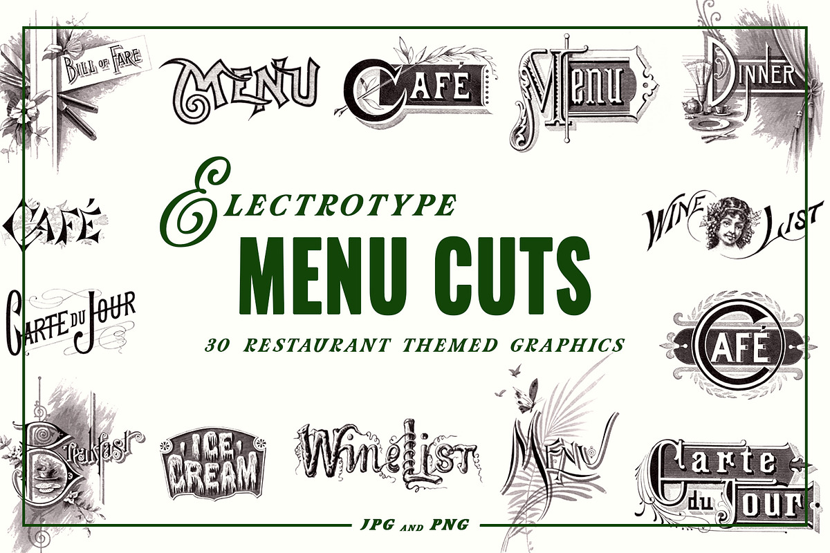 Electrotype Menu and Restaurant Cuts, an Animal Illustration by Blue Line Design (Photo 1 of 3)