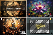 Procreate, Sacred Geometry Ultimate, a Brush Add-On by Studio.Valhalla (Thumbnail 3 of 11)