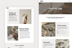 Tamika Wordpress Theme