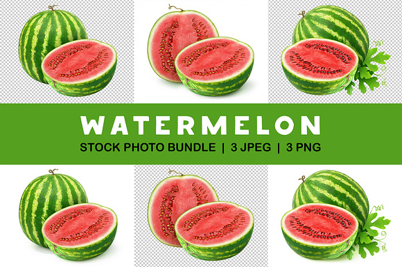 Watermelon Halved