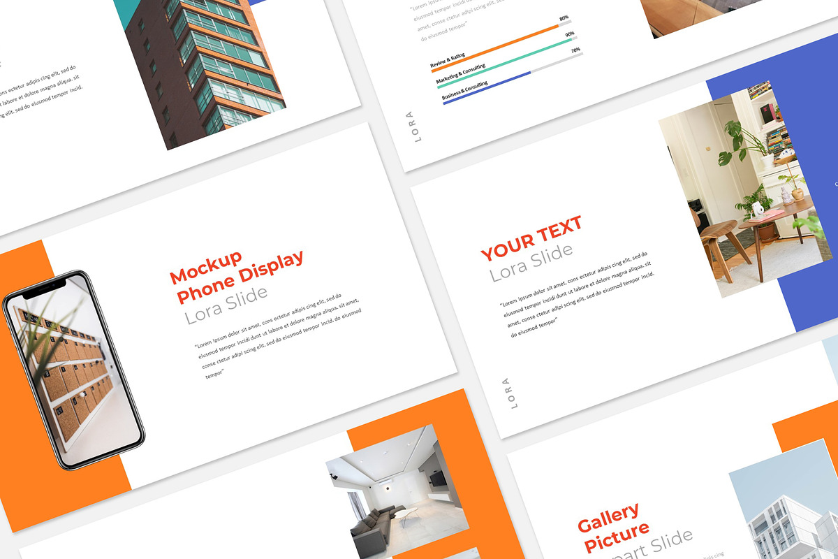 Lora Minimal Powerpoint Template, a Presentation Template by Fortyone (Photo 2 of 5)