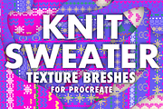 Christmas Knit Sweater Brushes, a Brush Add-On by CosmicMedium (Thumbnail 2 of 4)