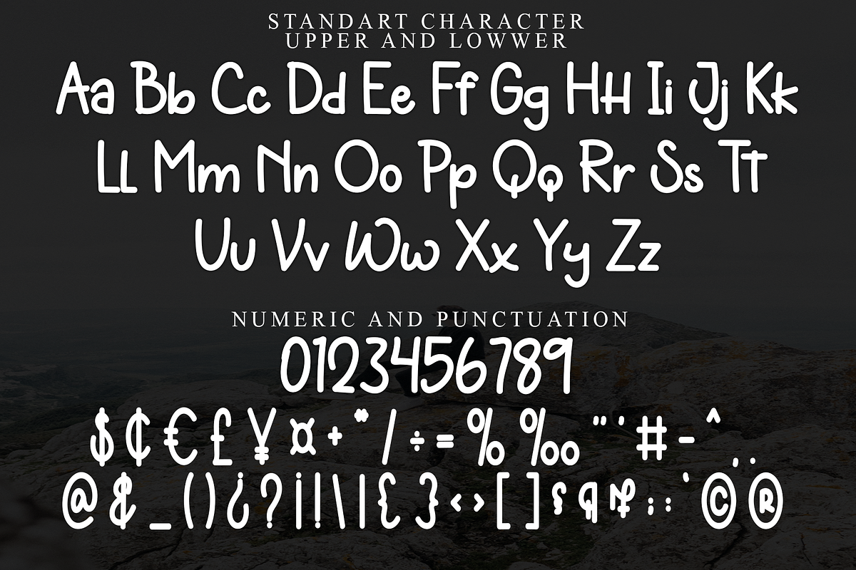 Super Random, a Script Font by InermediaSTUDIO (Photo 4 of 8)