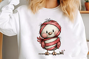 Funny Easter Bird Clipart, an Illustration by designcity5 (Thumbnail 5 of 5)