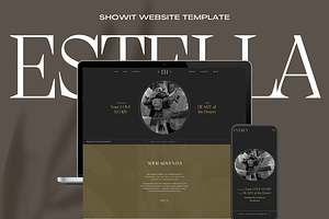 Showit Website Template Photographer