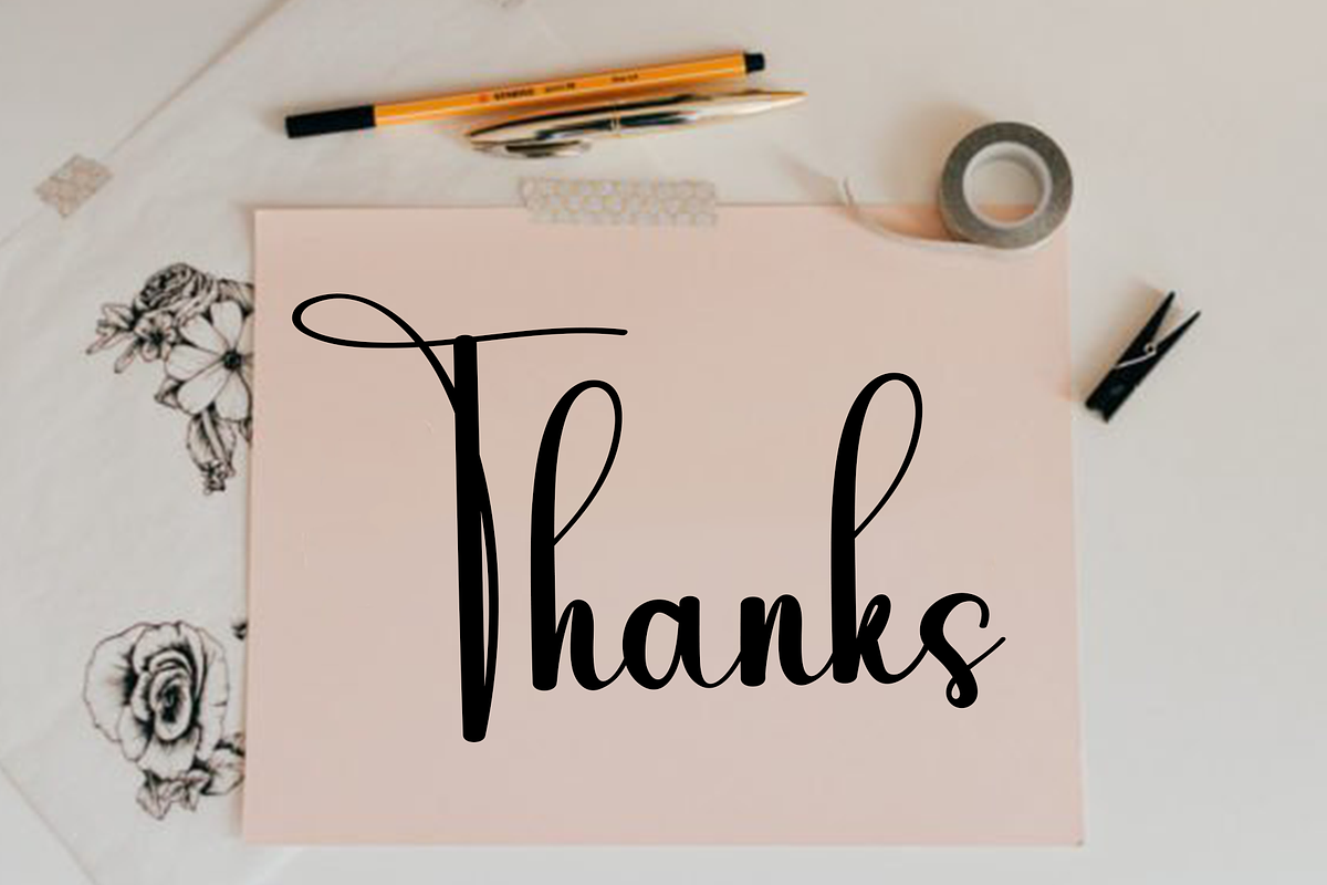 Grateful, a Handwritten Font by InermediaSTUDIO (Photo 8 of 8)