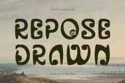 CS Repose Drawn, a Sans Serif Font by Craft Supply Co. (Thumbnail 1 of 8)