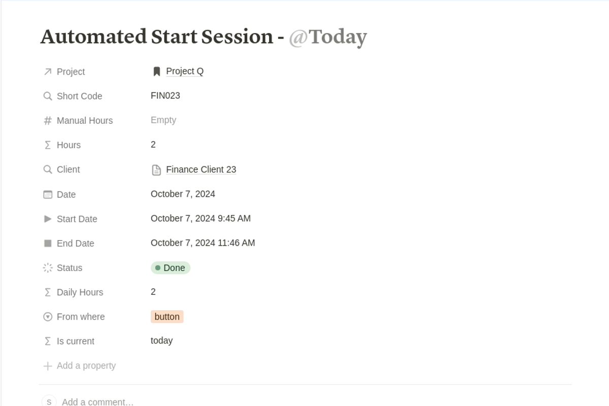 Timesheet Tracker - Notion Template, a Templates & Theme by 2 Nomazi (Photo 4 of 5)