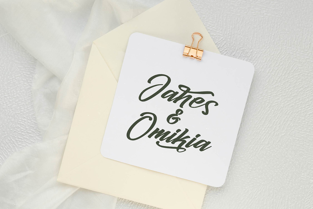 Ginthyr Bold Calligraphy Font, a Script Font by stylishtype.co (Photo 12 of 20)