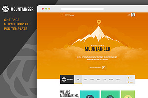 Mountaineer-Multipurpose Psd Theme