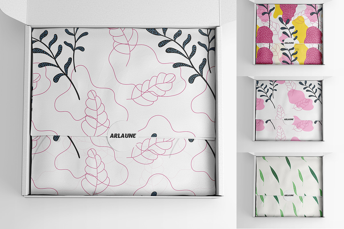Abstract Botanical Scandinavian Set, a Pattern Graphic by Asya Melkonyan Patterns (Photo 10 of 12)