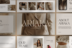 Ariaka Canva Brand Presentation