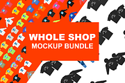 Clothing Mockup Whole Shop Bundle, a Shirt Mockup by Infinity Mockups (Thumbnail 1 of 11)
