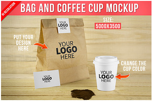 Coffee Branding Mockup