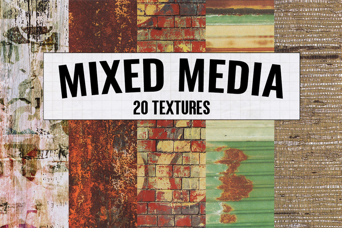 Mixed Media Textures, a Texture Graphic by Blue Line Design (Photo 1 of 21)