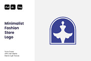 Minimalist Fashion Store Logo, a Branding & Logo Template by Luxury Logos (Thumbnail 1 of 4)