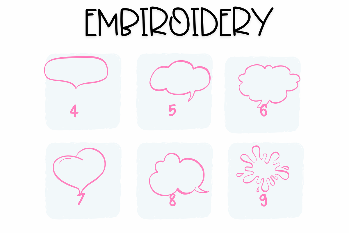 Speech Bubble| Symbols Fonts, a Symbol Font by Sirinart (Photo 4 of 5)