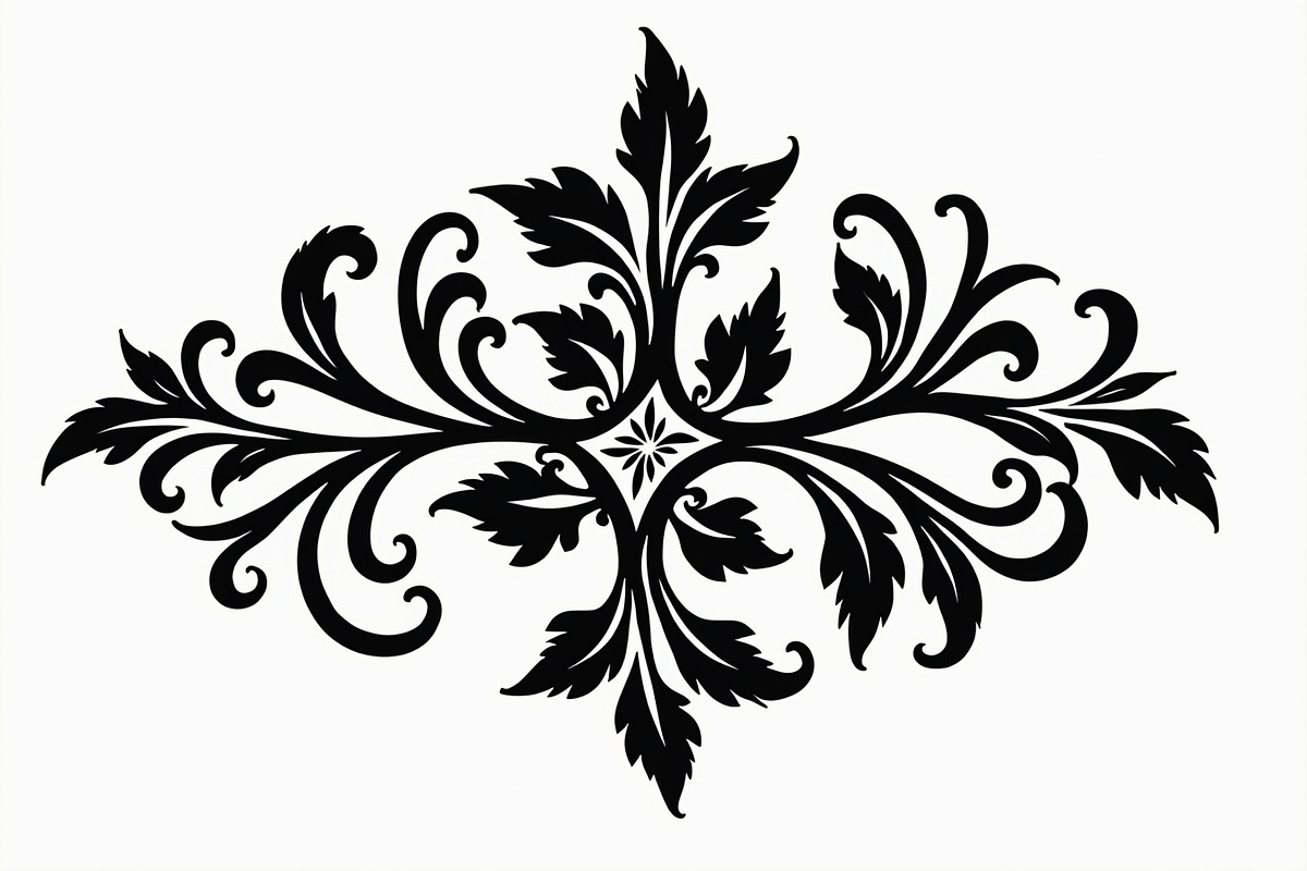 Victorian Scrollwork Ornament with, an Illustration by Amazin_art (Photo 19 of 26)