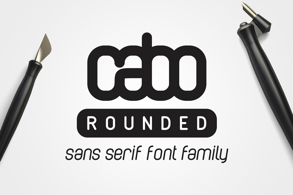 Cabo Rounded Font Family