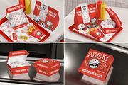20 Burger Restaurant Branding Mockup, a Packaging Mockup by Vitora Mockup (Thumbnail 2 of 6)