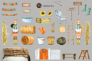 Watercolor Cozy Fall Collection, an Illustration by TanyaOak (Thumbnail 5 of 8)