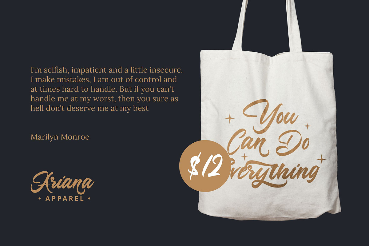 Azingdar - Retro Bold Script Font, a Script Font by StringLabs (Photo 11 of 15)