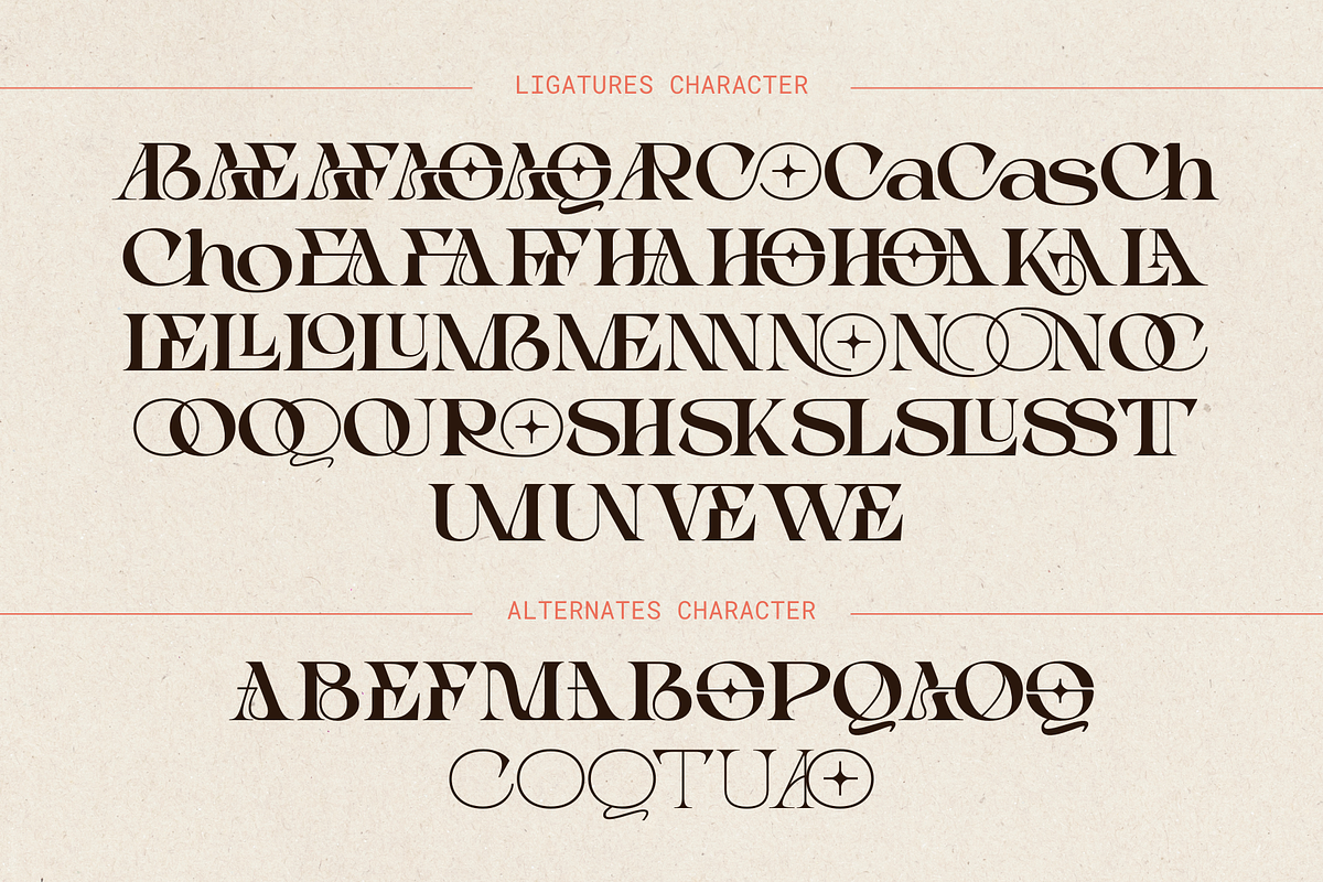 Choga - Modern Luxury Logo Font, a Serif Font by Nirmana Visual (Photo 9 of 15)