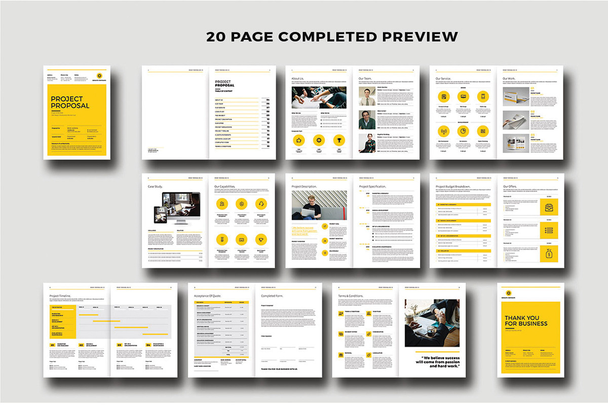 Proposal Bundle, a Brochure Template by Occy Design (Photo 27 of 33)