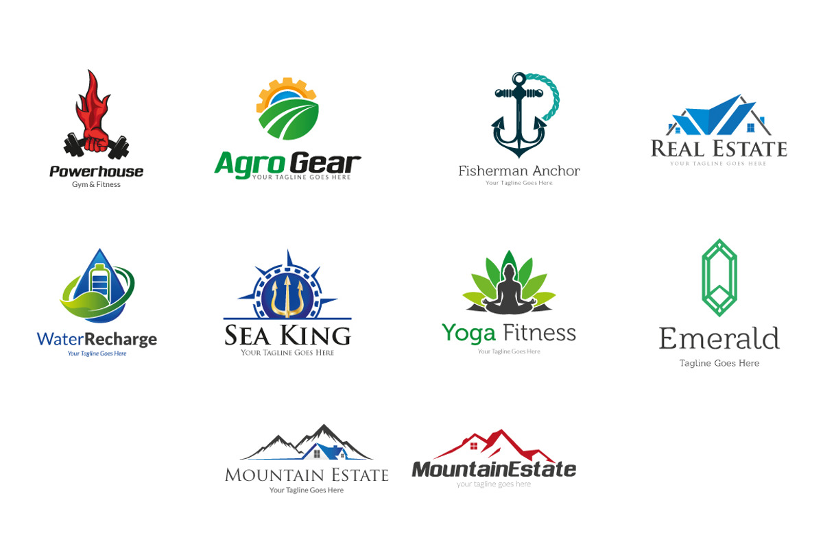 38 logos Bundle, a Branding & Logo Template by vectorlogos89 (Photo 5 of 5)