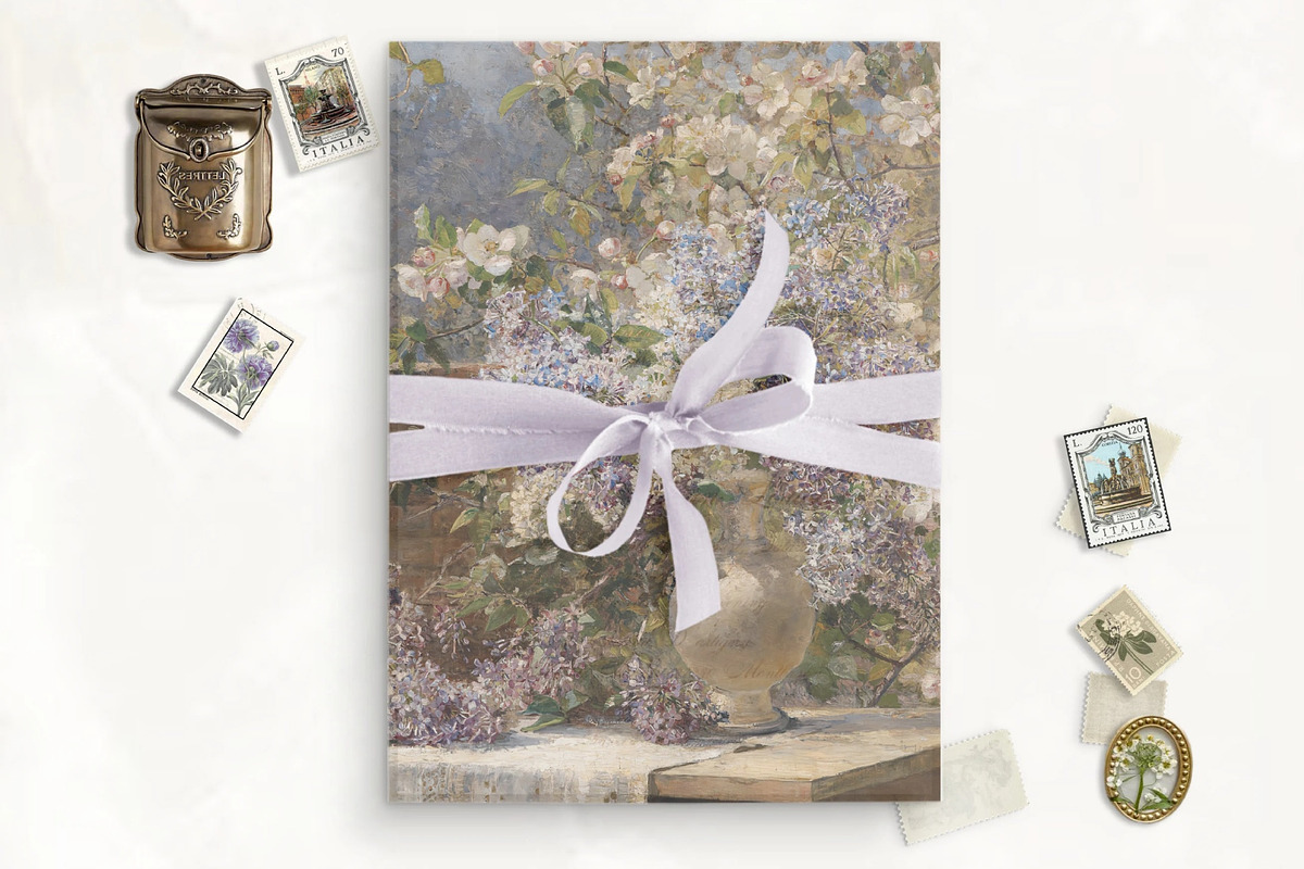 Marie Egner Printable Vellum Overlay, a Stationery Template by SilverJoyAtelier (Photo 1 of 2)