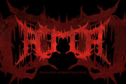 Zanaz - Deathmetal Font, a Blackletter Font by Garisman Std (Thumbnail 4 of 8)