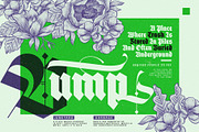 Black Brave Typeface, a Blackletter Font by alit design (Thumbnail 3 of 21)