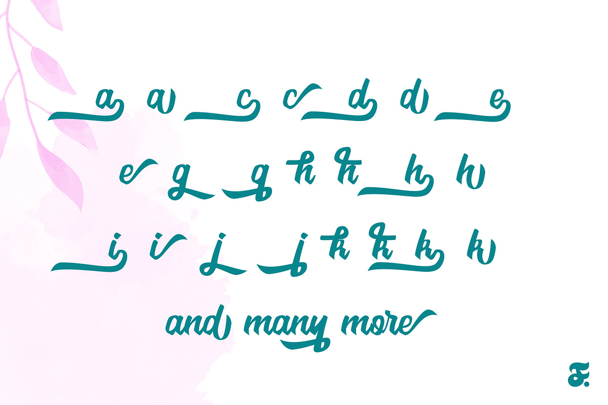 Lovable Loop Brush Font, a Script Font by Anomali Creatype