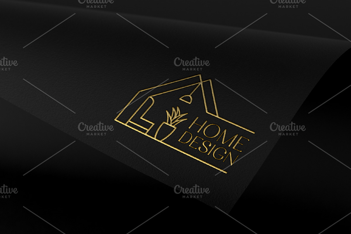 Home decoration interior logo design, a Branding & Logo Template by Amadul11 (Photo 5 of 5)