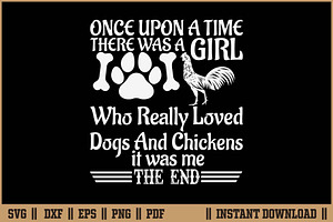 Once Upon a Time There Was A Girl, an Illustration by Handy Arts Studio