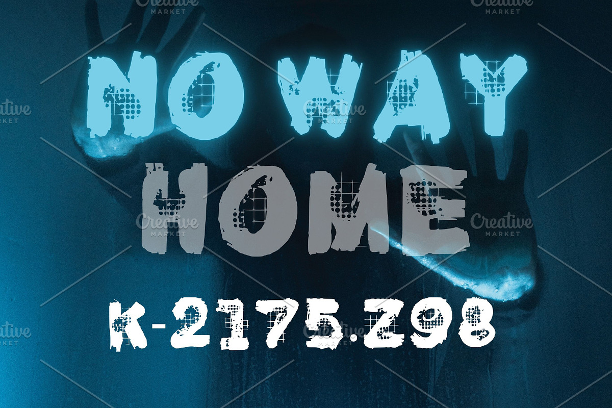 Area 13, Horror font, SVG cut files, a Font by Tattoo Worker Studio (Photo 2 of 4)