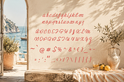 Sunset Marina - Fancy Vintage Script, a Script Font by HipFonts (Thumbnail 2 of 12)