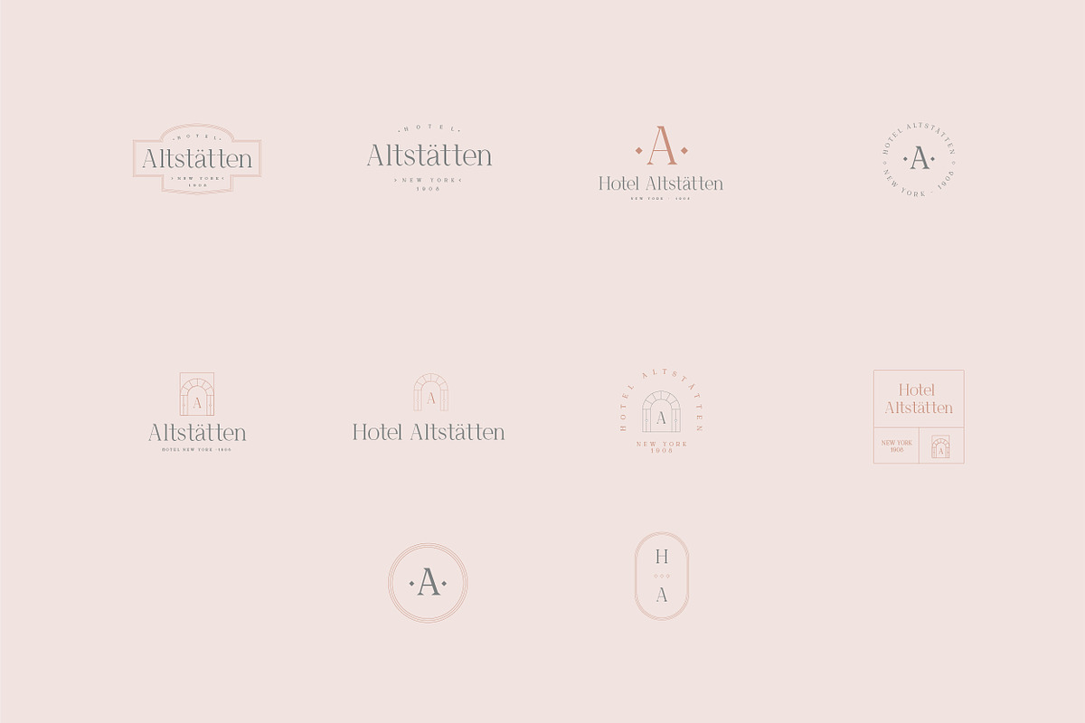 Altstatten Hotel Logo / Branding Kit, a Branding & Logo Template by Harmonais Visual (Photo 4 of 18)