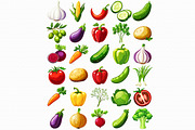 Vegetables Graphic Clipart, an Illustration by Libby Wishes (Thumbnail 6 of 7)