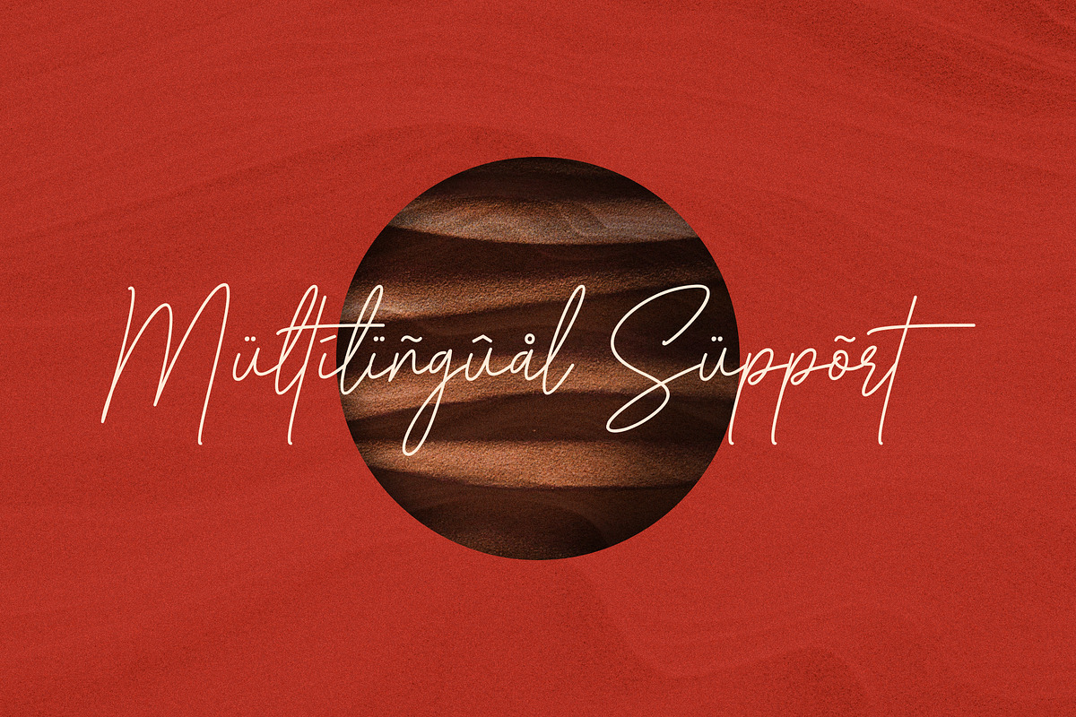 Gradientine Signature, a Script Font by MJB Letters (Photo 10 of 10)