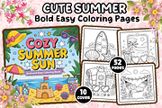 Cute Summer Bold and Easy, a Seasonal Illustration by Coco Bloom (Thumbnail 1 of 6)