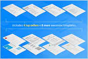 Resume Bundle 12 Pack, a Resume Template by 12 Resumes  (Thumbnail 2 of 2)