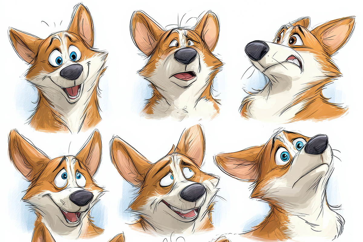 Funny Dog Sticker Pack 120+ Sheets preview 3