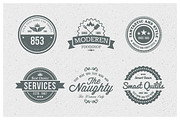Vintage Badges and Logos Vol-5, a Branding & Logo Template by emotions76 (Thumbnail 4 of 4)