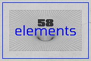 3D Wireframe Shapes | set 5, an Object Graphic by MaximGertsen (Thumbnail 5 of 7)