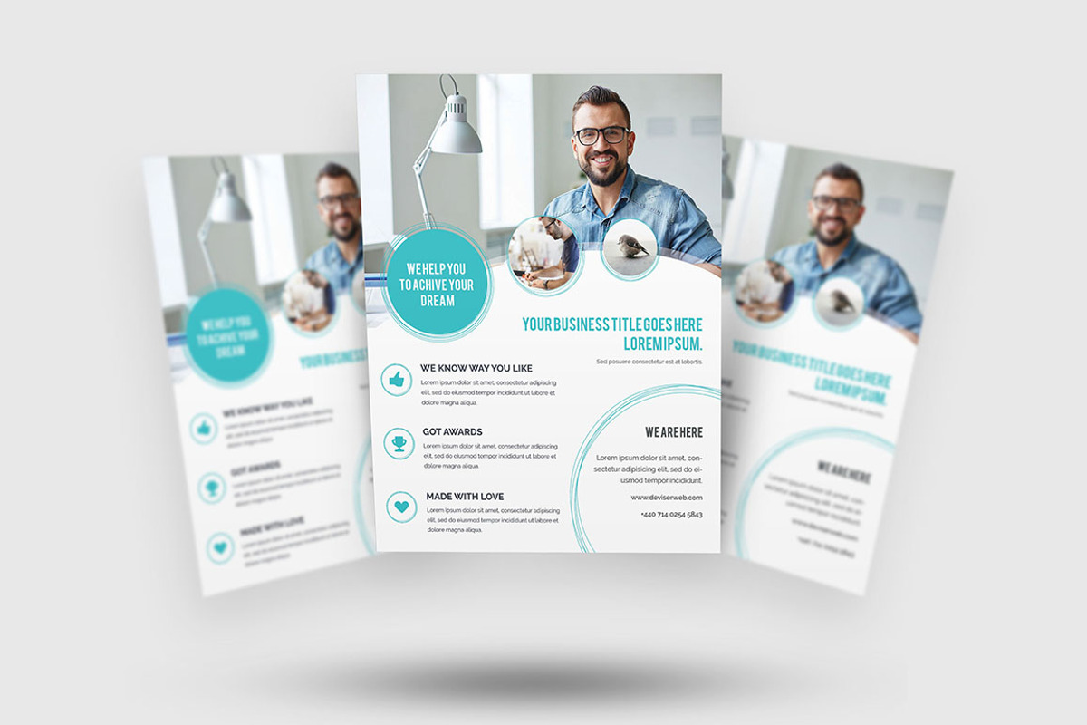 Business Flyers, a Flyer Template by DeviserWeb (Photo 4 of 4)