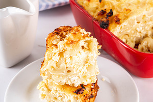 Sweet Baked Pasta Eggs Casserole, a Food & Drink Photo by Rimma