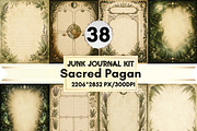 Sacred Pagan Journal Pages, a Background Graphic by LA Design (Thumbnail 1 of 9)