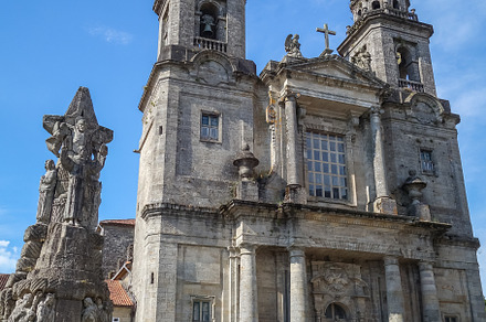 Saint Franciscus church and Calvary, Santiago de Compostela, Gal, an Architecture Photo by GoodGoods
