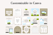 Instagram Post Template Luxe Canva, a Social Media Template by HerstedHertz (Thumbnail 6 of 9)